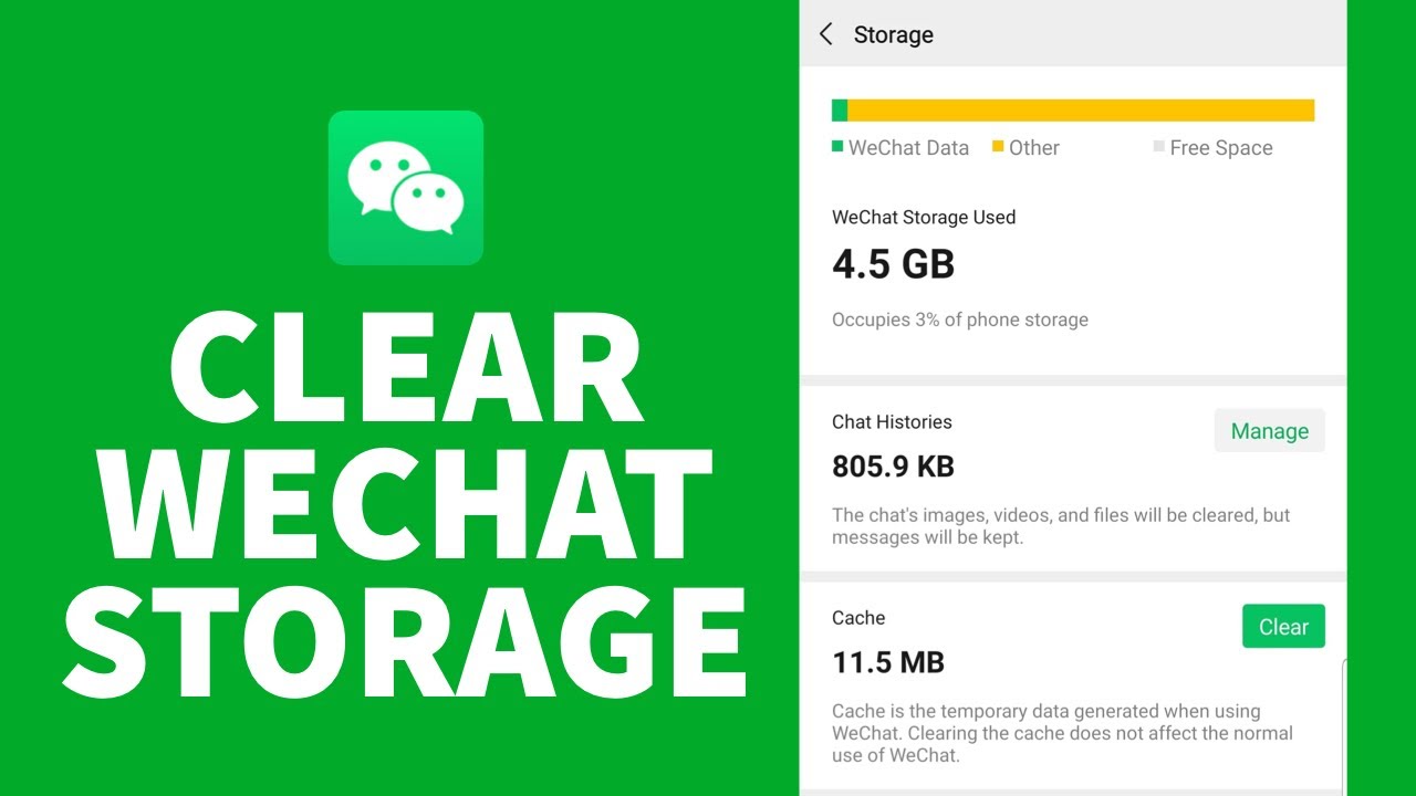 Clear My WeChat Cache on My Phone