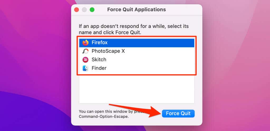 Force Quit Keka before You Remove It from Mac