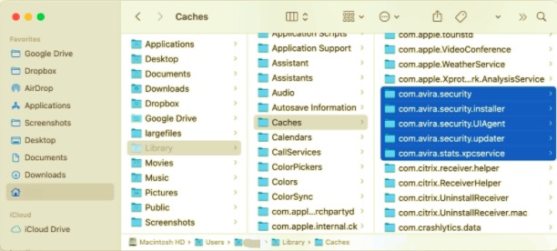 قم بإلغاء تثبيت Avira Antivirus على نظام Mac مع بقاياها