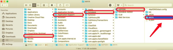 Manually Remove Maya's Related Files from Mac