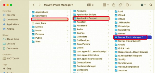 Remove Movavi from Mac with Support Files