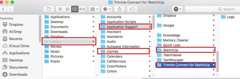 احذف جميع ملفات Sketchup و Caches