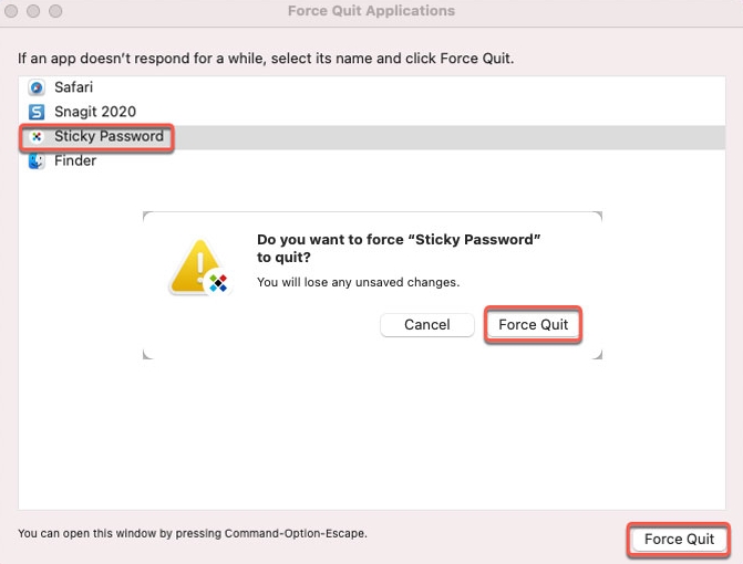 Remove Sticky Password from Mac Computer