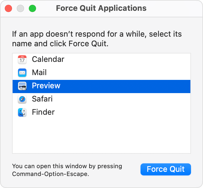 Quit to Uninstall Cocktail on Mac