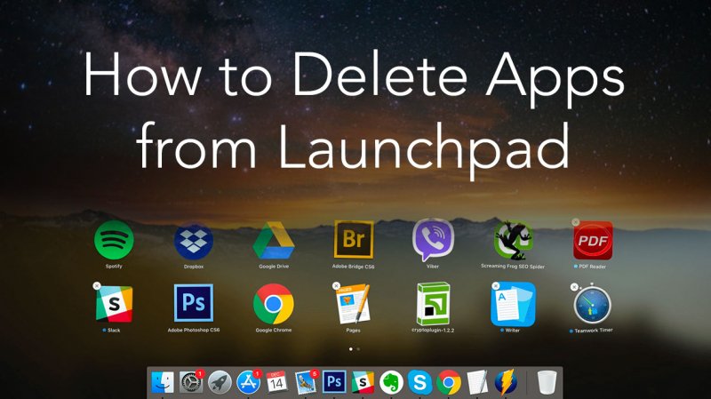 How to Delete Apps from Launchpad