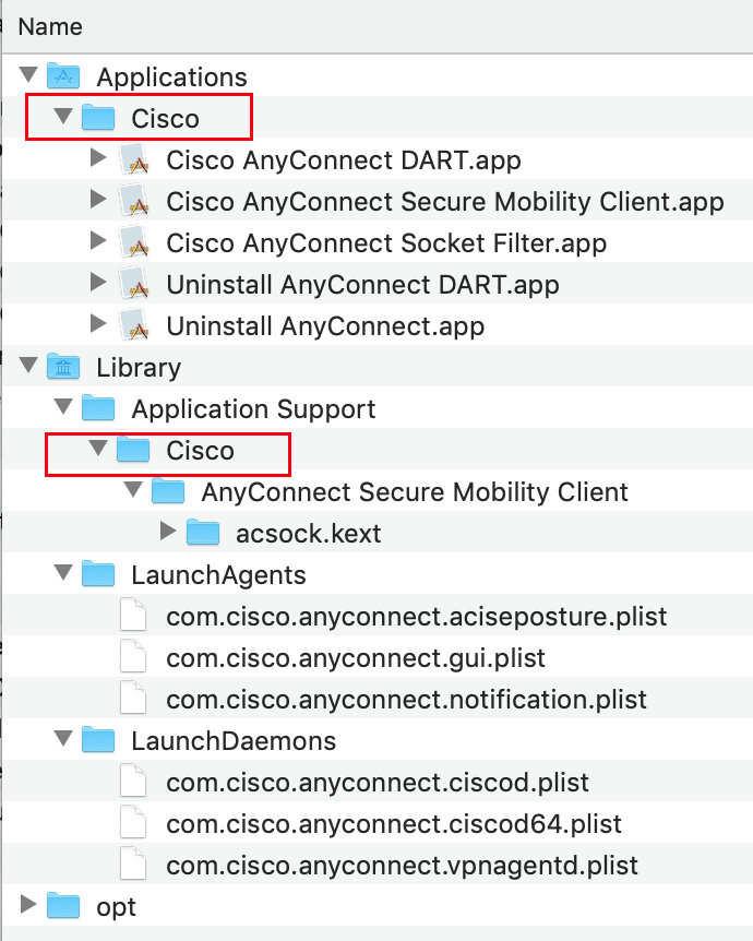 Delete Cisco's Residual Files