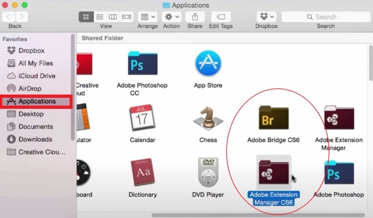 Manually Uninstall Adobe CS6 on Mac