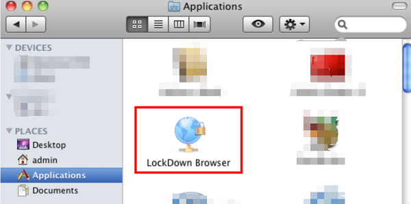 Como desinstalar o navegador LockDown no Mac manualmente