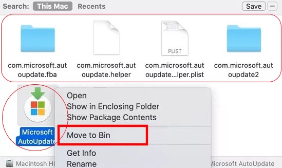 Manually Uninstall Microsoft AutoUpdate for Mac