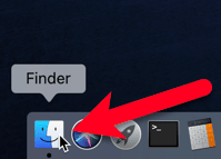 Open Finder om MacPilot te vinden