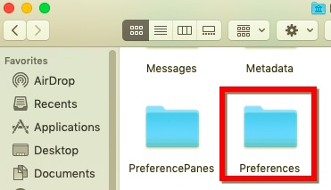Delete Fantastical from Mac through the Preferences Folder