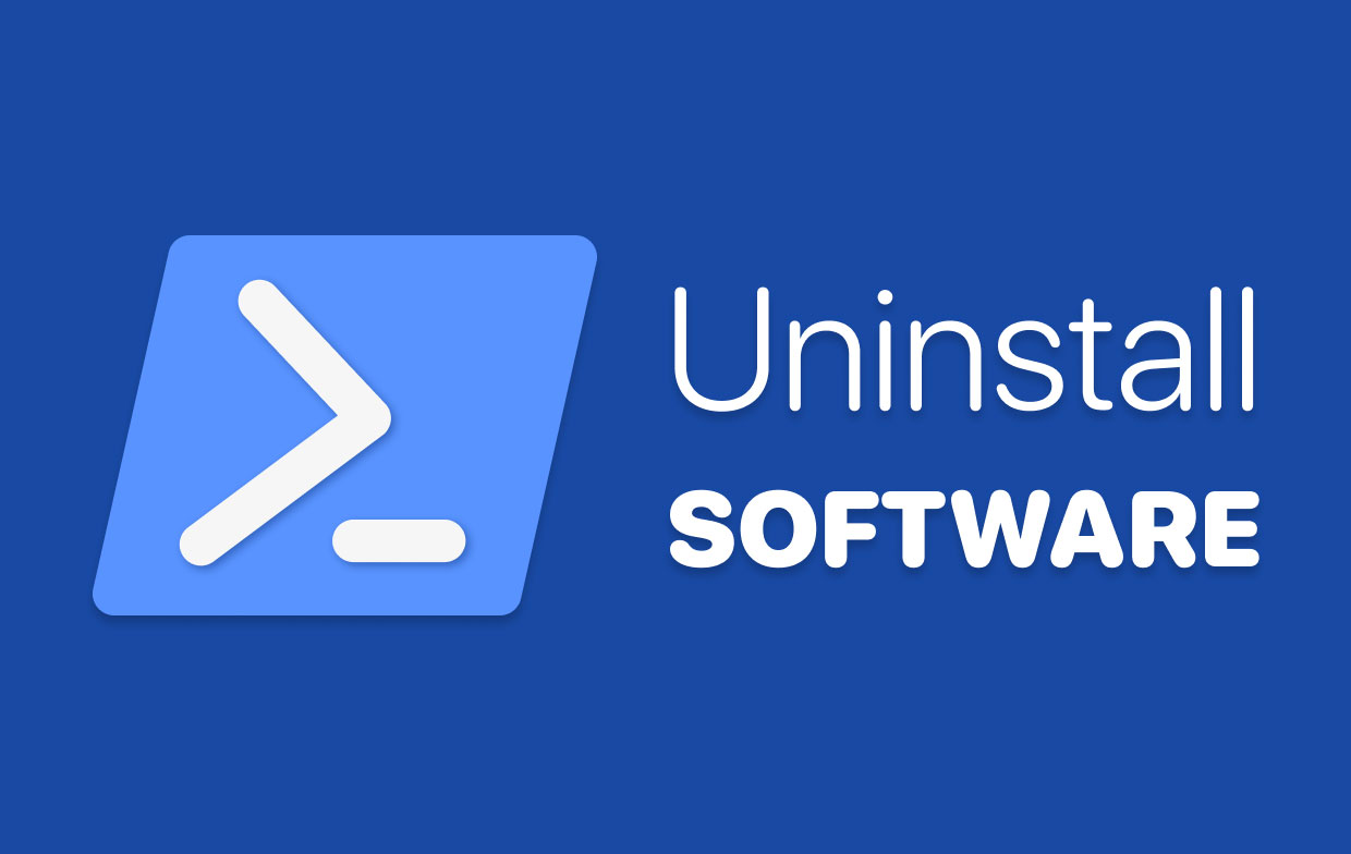 Software de desinstalação do PowerShell