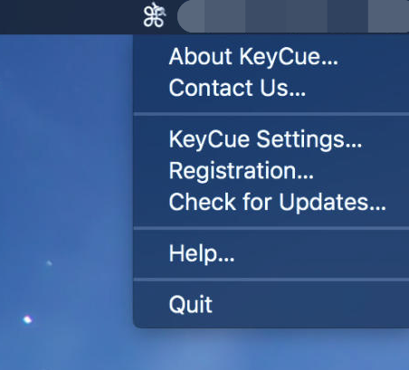 退出 KeyCue 将其卸载