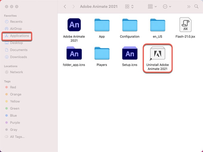 Remove Adobe Animate from Mac Using Its Uninstaller