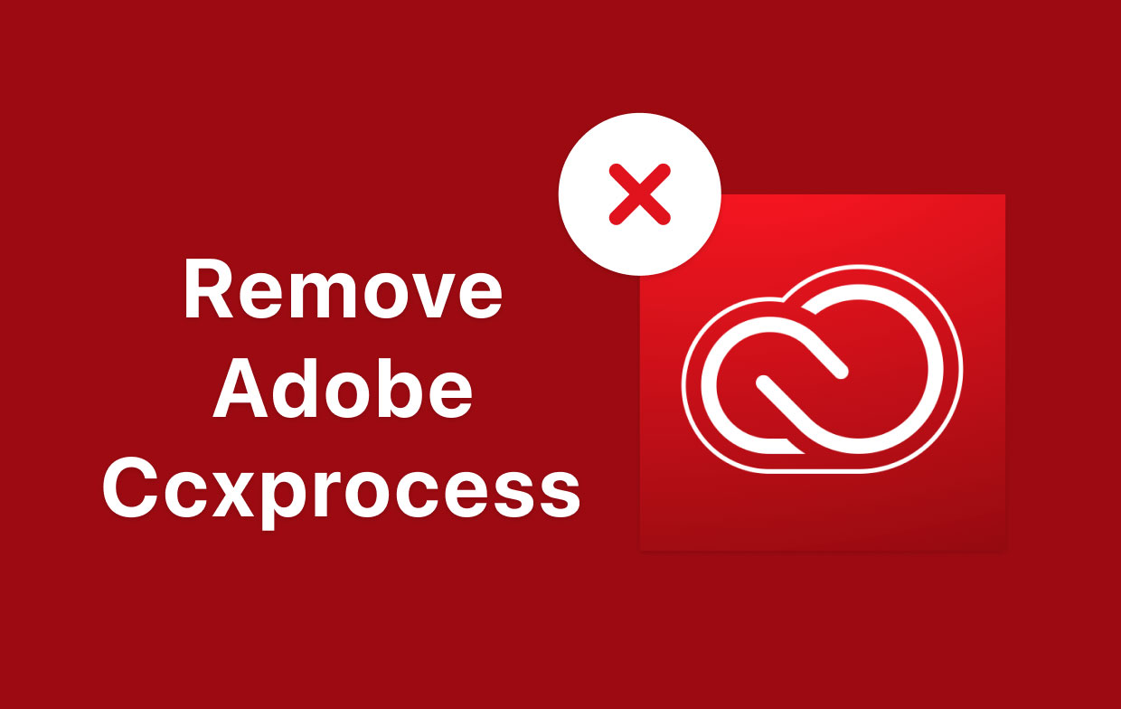 Adobe CCXProcess verwijderen van Mac