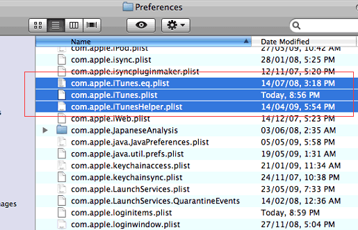 Uninstall iTunes on Mac