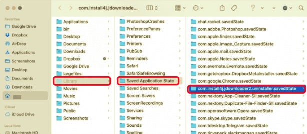 모든 관련 파일과 함께 Mac에서 JDownloader를 수동으로 제거
