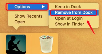 Remove Kindle from Dock Before Uninstalling It