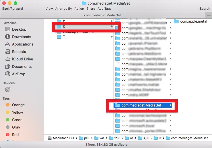 Uninstall Mediaget on Mac in Manual Way