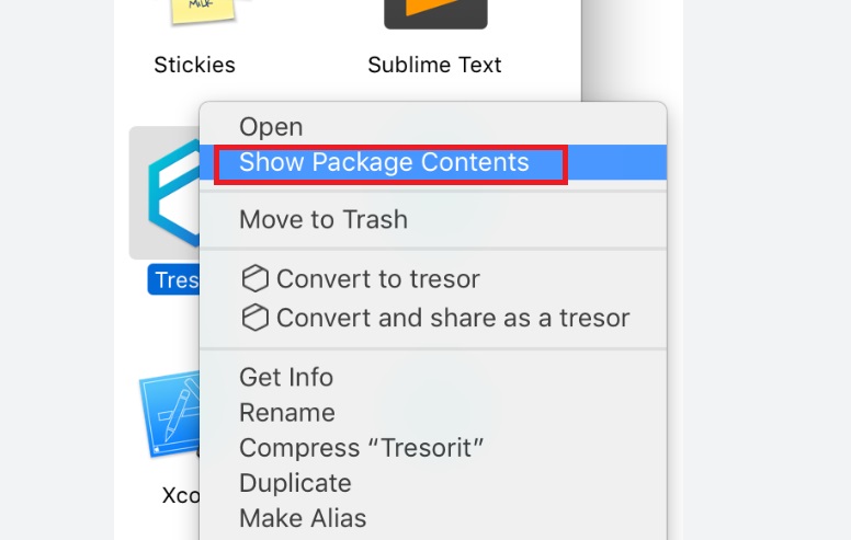 Manually Uninstall Tresorit on Mac