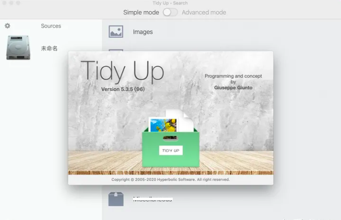 Tidy Up on Mac