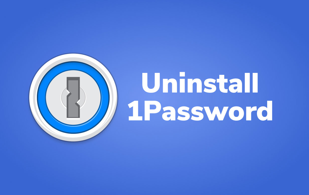 Mac에서 1Password 제거