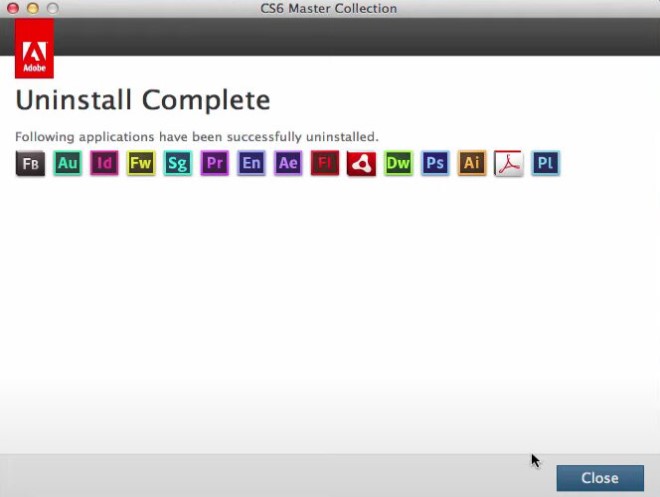 How to Uninstall Adobe CS6 on Mac