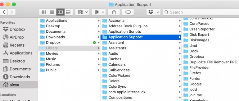 Odinstaluj ukryte aplikacje na Macu, usuwając pliki
