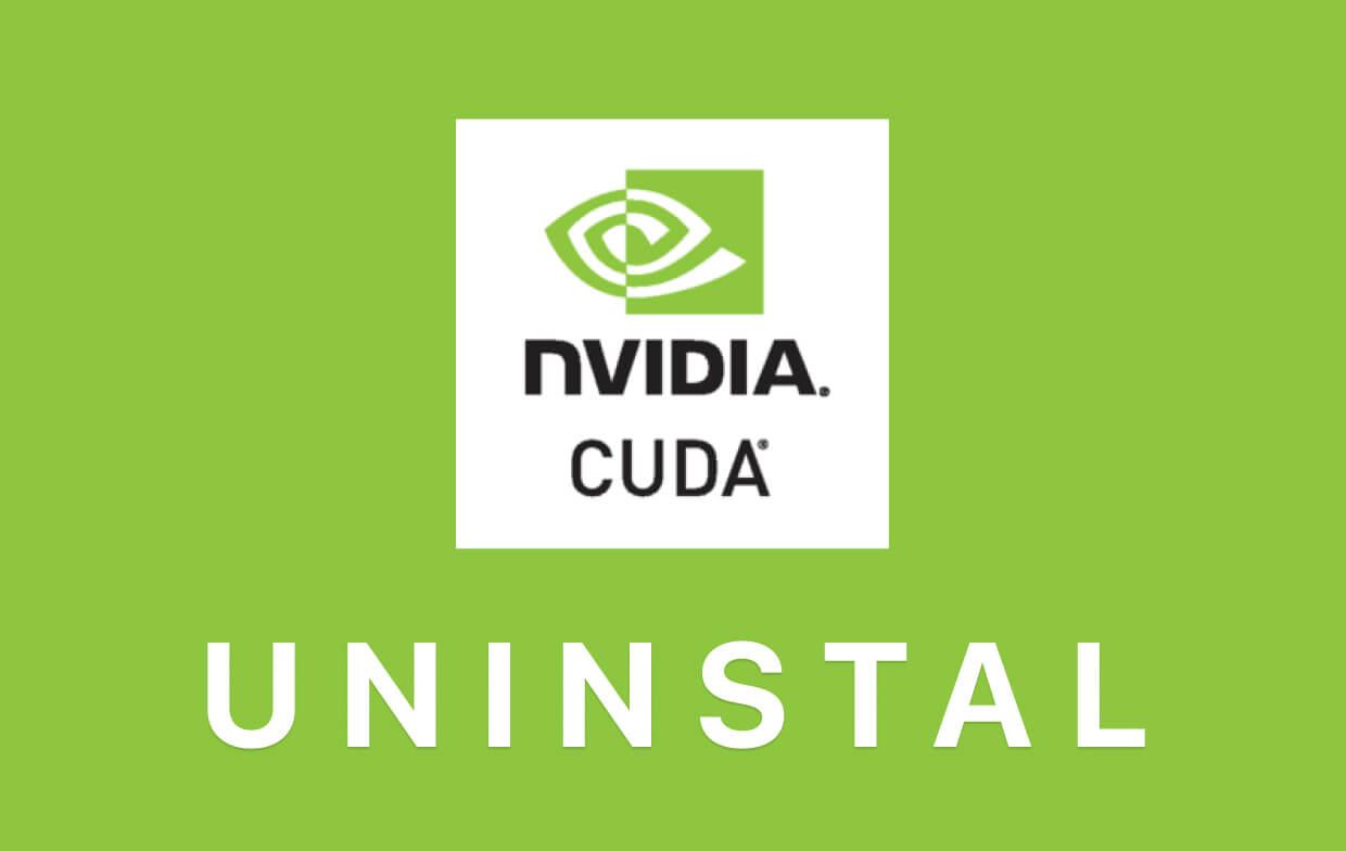 Uninstall CUDA on Mac