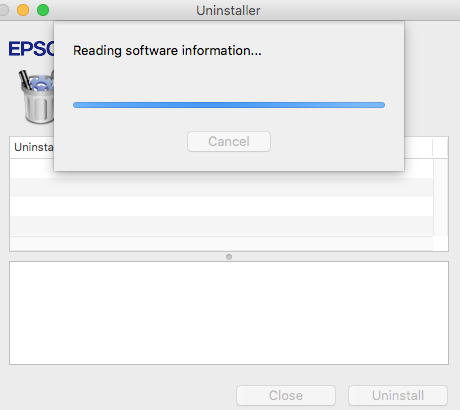 Manually Uninstall Epson Software on Mac