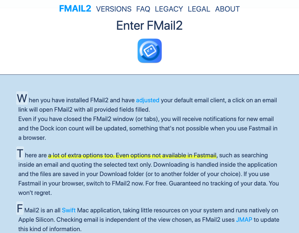 Что такое FMail2