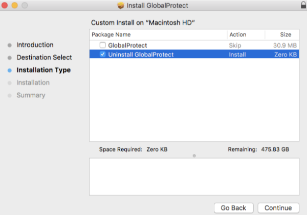 Manually Uninstall GlobalProtect on Mac
