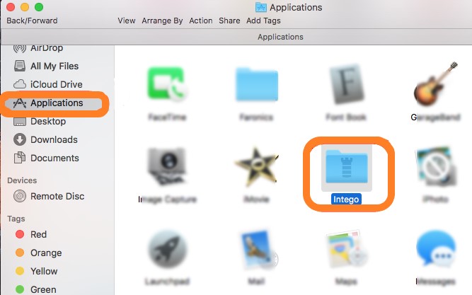 Manually Uninstall Intego on Mac