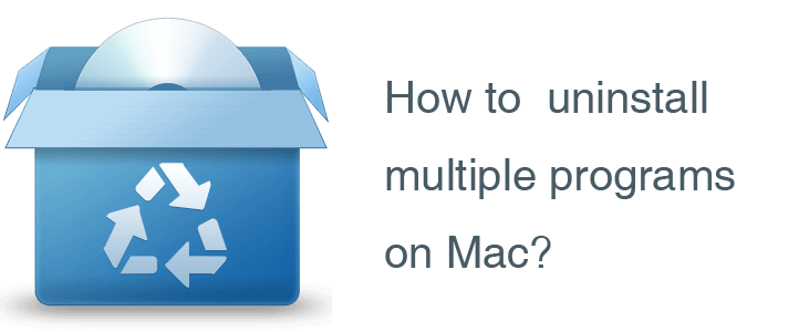 Uninstall Multiple Programs
