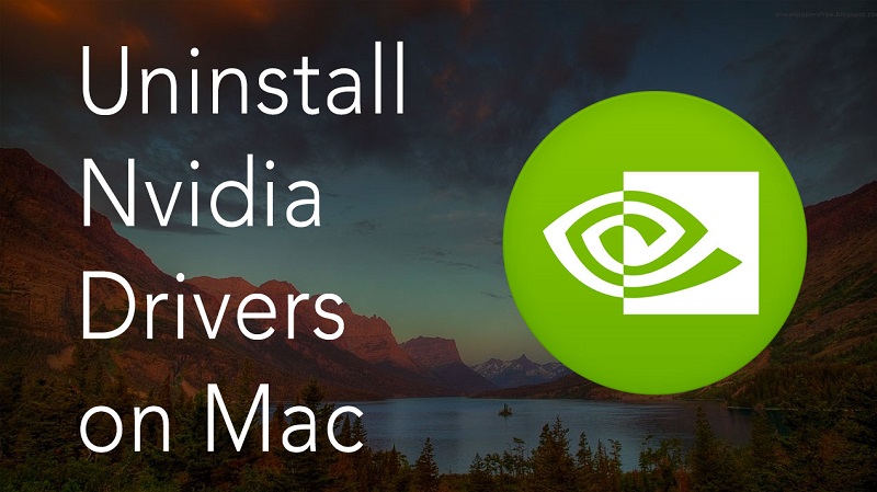 Nvidia-stuurprogramma's op Mac verwijderen