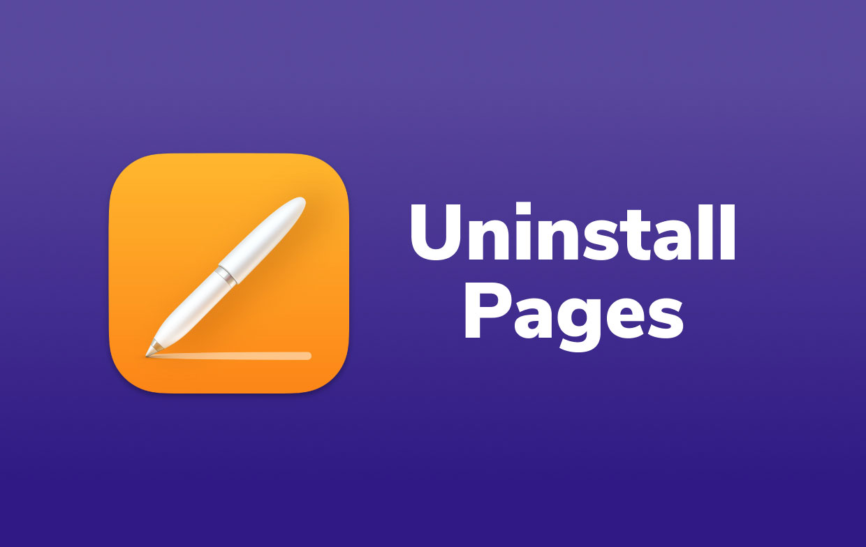 Удалить Pages с Mac