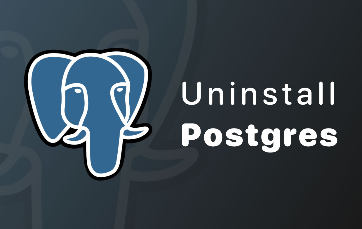 Uninstall Postgres on Mac