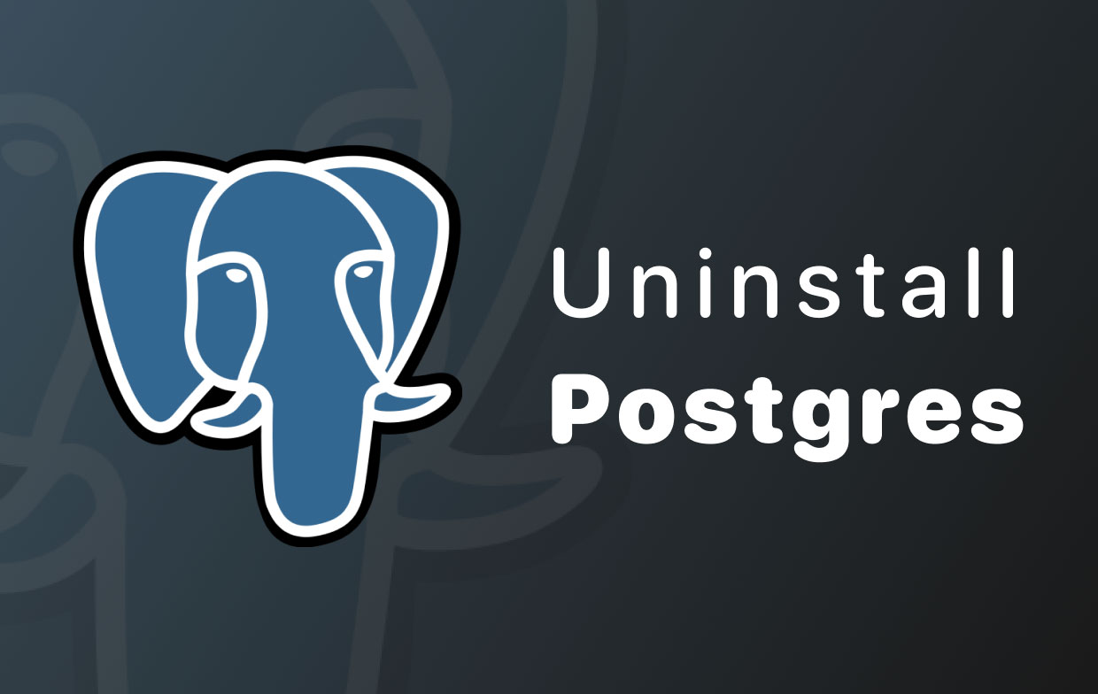 在 Mac 上卸载 Postgres