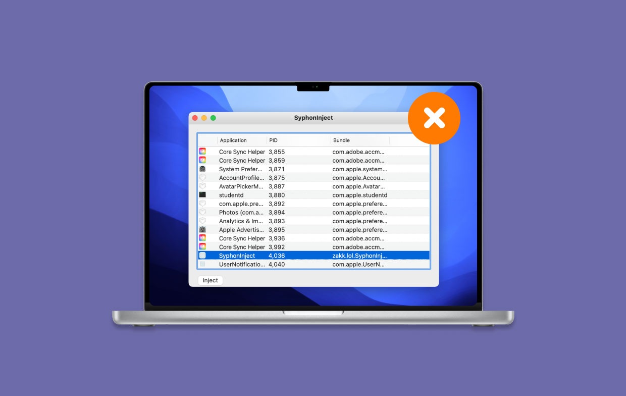 Mac에서 SyphonInject를 제거하는 방법
