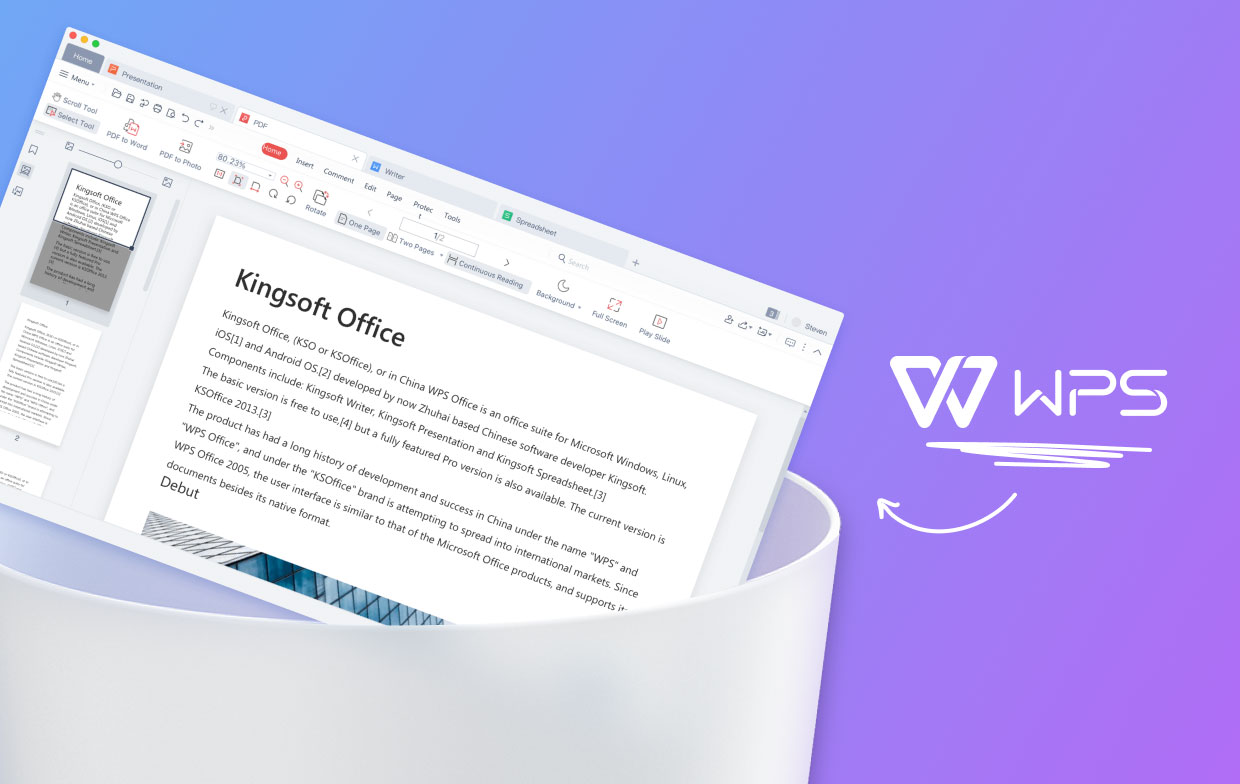 كيفية إلغاء تثبيت WPS Office Mac