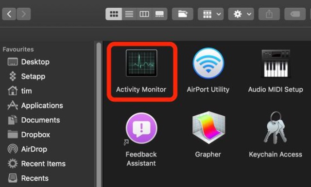 Монитор активности — один из лучших мониторов производительности Mac