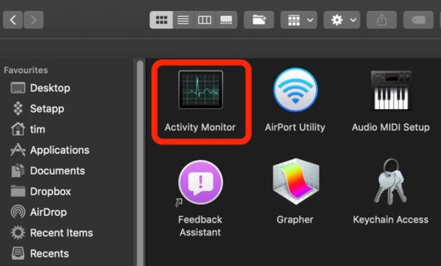 يعد مراقب النشاط أحد أفضل أجهزة مراقبة أداء Mac