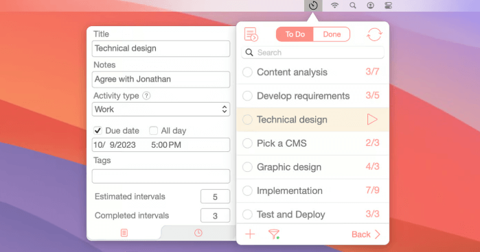 Be Focused Pomodoro App