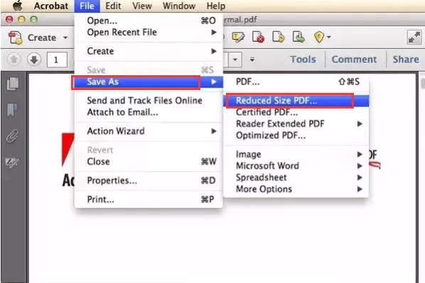 Compress A PDF on Mac Using Adobe Acrobat