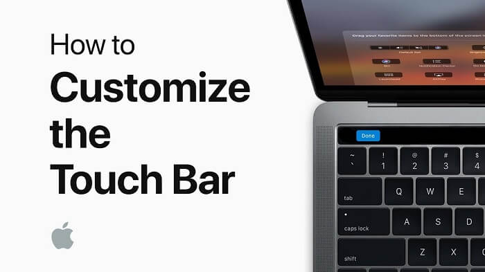 Touch Bar 사용자 정의