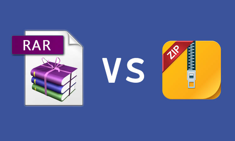 Diferencias entre Rar y Zip File