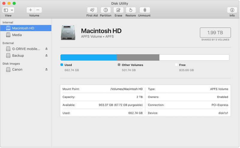 Disk Utility