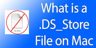 What Is .DS_Store File on Mac