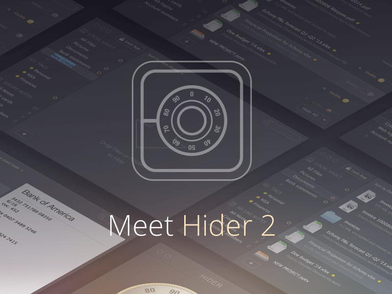 Software de cifrado para Mac Hider