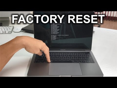 Reset mac factory settings